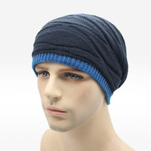 2016 classic  Leisure Beanies of head cap season with increasing  Sided  Knitted winter hat men Hip-Hop