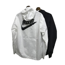 Drop Shipping Chinese Characters Windbreaker Jacket Men Fashion Logo Letter Printed Women Thin Casual Jackets Free Shipping